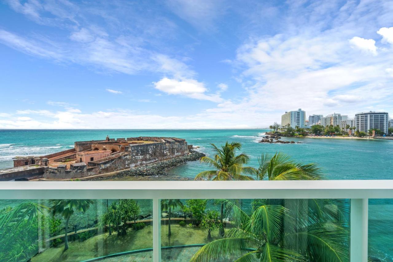 Biarritz Studio - Beautiful Ocean View Studio Apartment ซานฮวน ภายนอก รูปภาพ